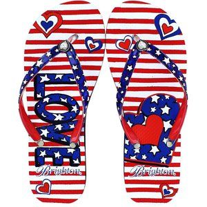 Brighton Skyler Flip Flops NWT